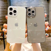 iPhoneケース iPhoneカバー アイフォン スマホケース スマホカバー TPU クリア 透明 シンプル 背面保護 保護カバー 傷防止