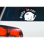 車用ステッカー ステッカー デカール カーステッカー 車用シール シール Baby in car ベビーインカー 赤ちゃん ベビー 英字 カー用品 車用品 カッティングシール 車ステッカー ボディステッカー 全車ステッカー 自動車 車 クルマ くるま カー 可愛い かわいい 装飾 デコレーション デコ