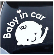 車用ステッカー ステッカー デカール カーステッカー 車用シール シール Baby in car ベビーインカー 赤ちゃん ベビー 英字 カー用品 車用品 カッティングシール 車ステッカー ボディステッカー 全車ステッカー 自動車 車 クルマ くるま カー 可愛い かわいい 装飾 デコレーション デコ