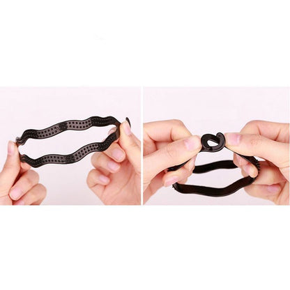ヘアアレンジスティック コーム 4点セット くるりんぱメーカー シニヨン まとめ髪 商品画像3
