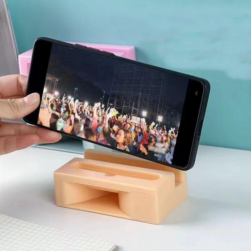 スマホスピーカー スマホスタンド 電源不要 置くだけ 縦置き 横置き 商品画像4