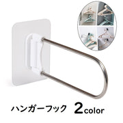 ハンガーフック 収納用品 整理用品 ウォールフック 粘着フック 生活雑貨 便利 粘着 壁掛け 穴あけ工事不要 浴室 キッチン お風呂 バスルーム サンルーム