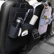 シートバックポケット フェルト 車内収納 車載 カー用品 バックシート 後部座席 大容量 多機能 小物入れ ティッシュケース ドリンクホルダー 整理整頓