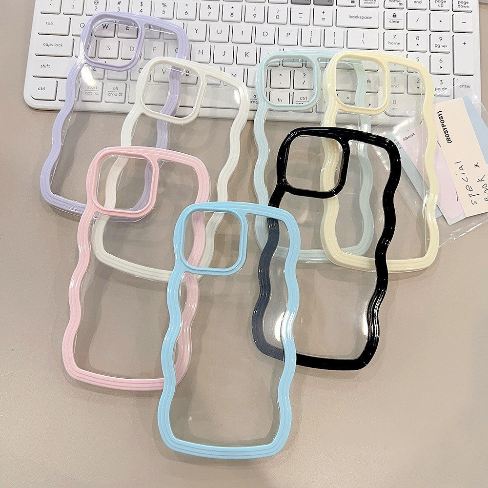 スマホカバー スマホケース ウェーブ レディース 女性 メンズ 商品画像5