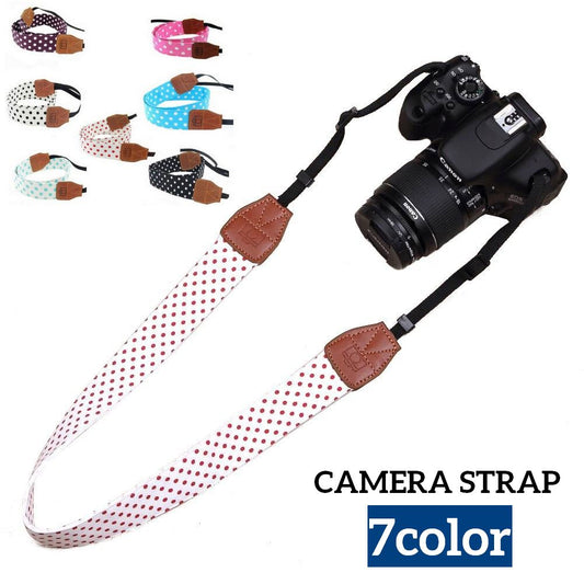 カメラストラップ ショルダーストラップ 一眼レフ 肩掛け 首掛け カメラアクセサリー 商品画像