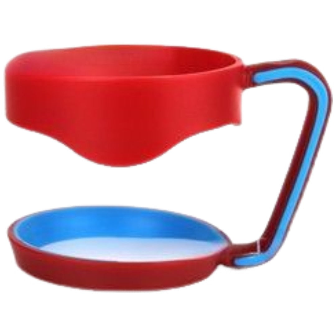 タンブラー用ハンドル タンブラーハンドル タンブラーホルダー ハンドル アウトドア キャンプ用品 キャンプ用食器 コップ ウォータータンブラー ビールマグ 30オンス カラバリ豊富 2リング 1リング