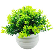 造花 フェイクグリーン 鉢植え 観葉植物 装飾 置物 飾り 葉っぱ リーフ 多肉植物風 鮮やか インテリア ミニポット おしゃれ かわいい リビング 玄関 寝室 ショップ 店舗