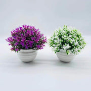 造花 フェイクグリーン 鉢植え 観葉植物 装飾 置物 飾り 葉っぱ リーフ 多肉植物風 鮮やか インテリア ミニポット おしゃれ かわいい リビング 玄関 寝室 ショップ 店舗