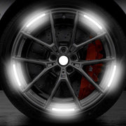 カーステッカー 反射テープ リフレクター リムステッカー ホイールステッカー 20枚セット 1台分 カー用品 カーアクセサリー 自動車 タイヤ