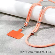スマホストラップ用シート ネックストラップ用 レディース メンズ スマホショルダーストラップ用シート カード 落下防止 スマートフォン 22色