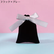 ラッピング袋 ギフトバッグ ジュエリーポーチ 巾着 ミニ 包装 プレゼント 無地 シンプル ベロア調 リボン 収納 小物入れ アクセサリー