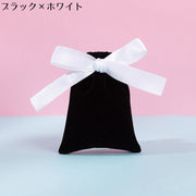 ラッピング袋 ギフトバッグ ジュエリーポーチ 巾着 ミニ 包装 プレゼント 無地 シンプル ベロア調 リボン 収納 小物入れ アクセサリー