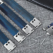 ばね口金具 5個セット バネ口 口金 パーツ 手芸 裁縫材料 ハンドメイド 手作り ポーチ 小物入れ メガネケース パカパカ 部品