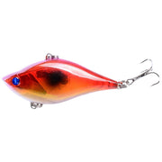 ハードルアー ミノープラグ 釣り針付き 釣り具 6cm 疑似餌 偽餌 フック付き 小魚デザイン 3Dアイ 軽量 カラフル 海釣り 川釣り 海水 淡水 釣り用品 フィッシング用品 アウトドア