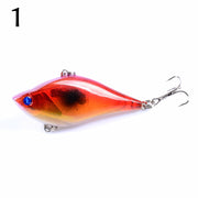 ハードルアー ミノープラグ 釣り針付き 釣り具 6cm 疑似餌 偽餌 フック付き 小魚デザイン 3Dアイ 軽量 カラフル 海釣り 川釣り 海水 淡水 釣り用品 フィッシング用品 アウトドア