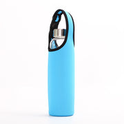 水筒ケース 水筒カバー ボトルホルダー ボトルカバー 450ml バックル 持ち手付き 水筒ホルダー 持ち歩き便利 シンプル 日用品雑貨 アウトドア ウォーキング 運動会 ピクニック 遠足 お出掛け