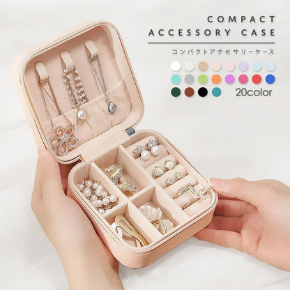 アクセサリーケース 持ち運び 小さい ジュエリーボックス 可愛い 小物入れ 商品画像