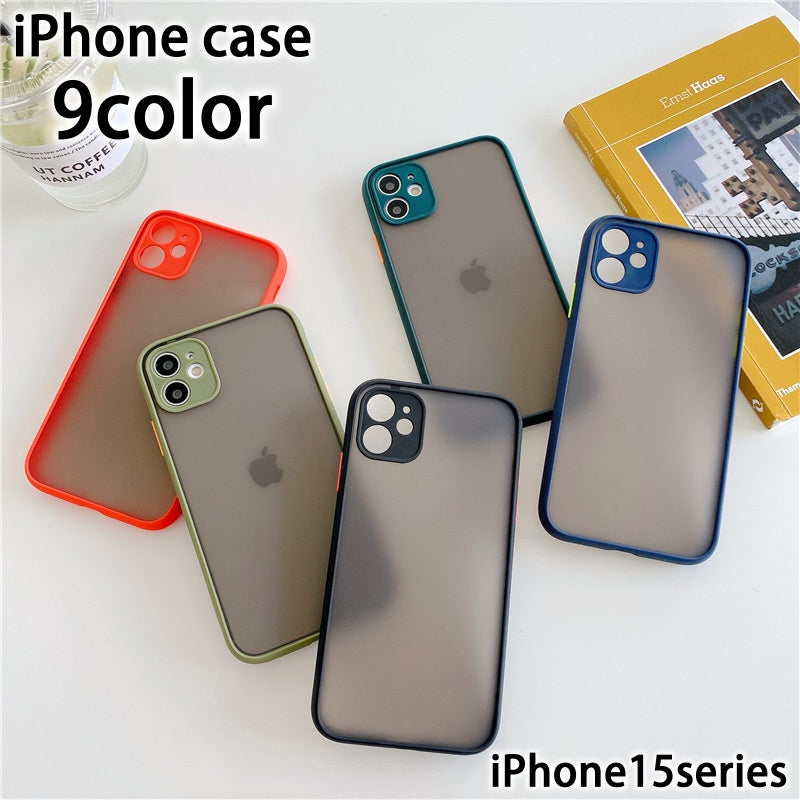 iPhoneケース iPhoneカバー アイフォンケース スマホカバー スマホケース シンプル 無地 携帯カバー 保護ケース 背面保護 傷防止 15 15ProMax 15Pro 15Plus