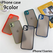 iPhoneケース iPhoneカバー アイフォンケース スマホカバー スマホケース シンプル 無地 携帯カバー 保護ケース 背面保護 傷防止 15 15ProMax 15Pro 15Plus