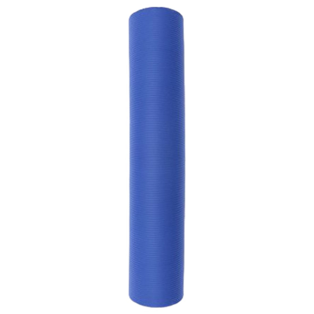 ヨガマット183cm 幅61cm 厚1cm ストレッチマット ピラティス ワークアウト エクササイズ ヨガグッズ ブルー ブラック ピンク グレー パープル
