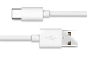 充電ケーブル 1m Type-C USB Android タイプC 急速充電 データ転送 ケーブル 充電コード 充電器 ホワイト 白