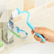 トイレブラシ 3個セット トイレクリーナー 掃除用具 トイレ用品 シンプル フチ裏 便利 スリム コンパクト 便器 コンロ 蛇口 洗面台