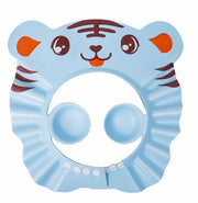 シャワーキャップ バスバイザー シャンプーキャップ キッズ ベビー 子供用 子供用雑貨 サイズ調節可能 耳カバー 防水 動物 魚 かわいい スナップボタン シャワー
