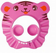 シャワーキャップ バスバイザー シャンプーキャップ キッズ ベビー 子供用 子供用雑貨 サイズ調節可能 耳カバー 防水 動物 魚 かわいい スナップボタン シャワー