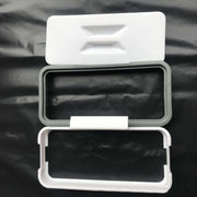 ゴミ袋ホルダー ダストボックス ゴミ箱 キッチン 台所 シンク ドア 扉 ごみ袋 コンパクト 蓋付き ぶら下げ フック 手提げビニール袋