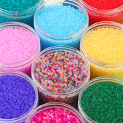 ビーズ ハンドメイド雑貨 ハンドメイド用品 手芸素材 手芸雑貨 手芸用品 DIY雑貨 DIY用品 2mm 3mm 4mm 10gセット 約660粒 約220粒 約100粒 シンプル カジュアル ポップ 可愛い キュート
