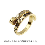 ヤーンガイド 指ぬき かぎ編み リング 指輪 ループ 編物道具 手芸用品 ハンドメイド 手作り かわいい おしゃれ アンティーク風 レトロ風 糸ガイド 手編み