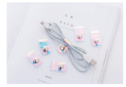 ケーブルホルダー 単品 ケーブルクリップ コードホルダー コードクリップ イヤフォン まとめる 束ねる コンパクト ミニサイズ 収納 整理 便利