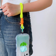 スマホストラップ ハンドストラップ スマホ 単品 1本 ショートストラップ 手首 手ぶら 落下防止 紛失防止 挟むだけ ロープ 紐 可愛い おしゃれ カラフル バイカラー パラコード スマートフォン 携帯電話 カラバリ豊富