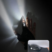 ハンディライト ライトグローブ 片手用 釣り用品 手袋 穴あき 指ぬき LED 面ファスナー アウトドア リチウム 夜釣り キャンプ 便利