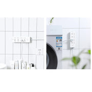 電源タップホルダー 単品 スライド式 粘着テープ 貼付けタイプ コンセント 固定 壁掛け 机上 ホルダー 収納 整理 パソコン周り スッキリ コード