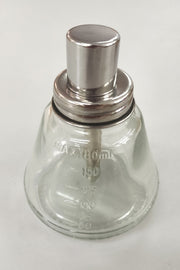 ガラスディスペンサー ネイルリムーバー入れ 溶剤入れ 180ml ネイルツール ネイルオフ プッシュ式 液体保管容器  おしゃれ かわいい ガラス容器 ハンドラップ クリーナー 除光液 アルコール