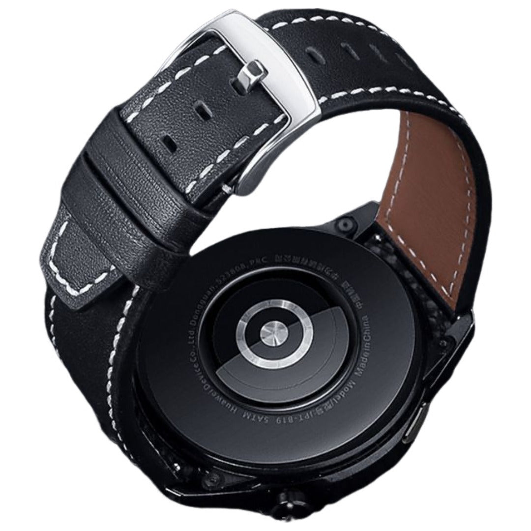Huawei Watch 46mm 交換用バンド ファーウェイウォッチ スマートウォッチアクセサリー GT3 Pro GT3 GT Runner watch3 GT2 Pro GT2 GT GS Proバンド交換 シンプル カジュアル 簡単 黒 茶
