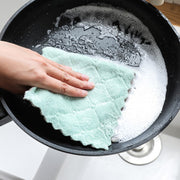 キッチンクロス 同色10枚セット 布巾 ふきん 雑巾 ハンドタオル 食器 テーブル コップ 厚手 吸水 掃除 油汚れ