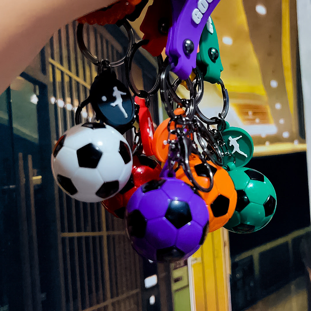 キーホルダー キーリング サッカーボール サッカー タグ付き バッグチャーム 商品画像4