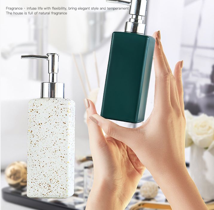 ソープディスペンサー ポンプボトル 350ml 液体用 洗剤入れ 空容器 商品画像2
