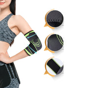 肘サポーター 単品 片手用 スポーツケア用品 肘あて 肘パッド メンズ レディース 男女兼用 保護 伸縮性 面ファスナー スポーツ 運動 ジム フィットネス 通気性 シンプル カジュアル