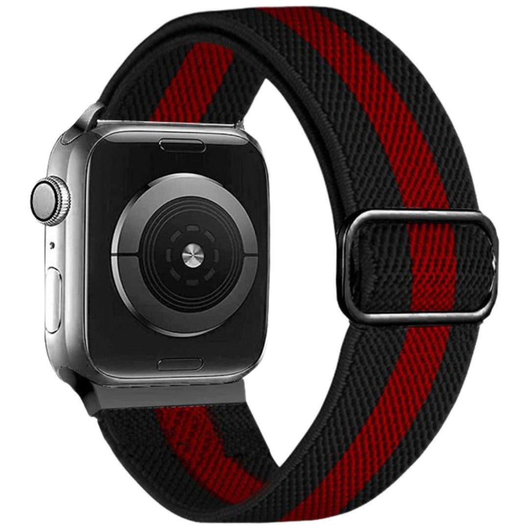 腕時計用ベルト apple watch用バンド アップルウォッチ用 交換バンド 付け替え メンズ レディース ヒョウ柄 ライン バイカラー カラバリ豊富