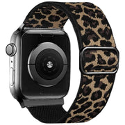 腕時計用ベルト apple watch用バンド アップルウォッチ用 交換バンド 付け替え メンズ レディース ヒョウ柄 ライン バイカラー カラバリ豊富