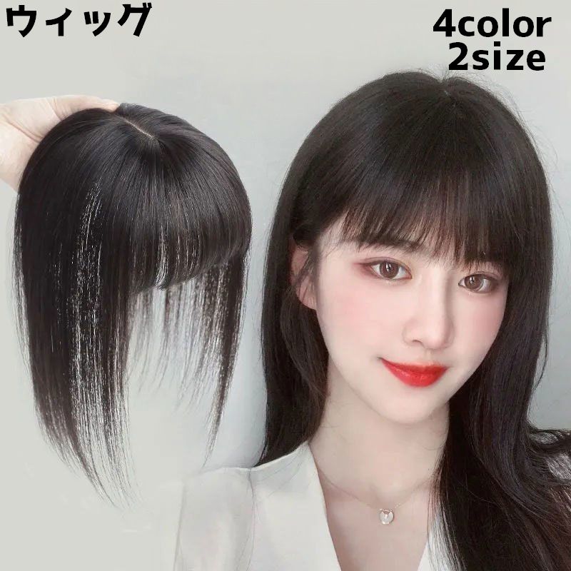 ウィッグ 部分ウィッグ 部分かつら ミディアム ロング レディース 女性 前髪あり ストレート ナチュラル ヘアアレンジ イメチェン シンプル おしゃれ