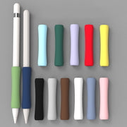 Apple Pencil用グリップ 第1世代 第2世代 スタイラスグリップ タッチペン用 カバー シリコン 滑り止め クッション 疲れ防止 おしゃれ