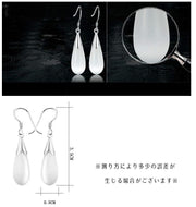 フックピアス ティアドロップ レディース アクセサリー おしゃれ きれいめ 大人上品 可愛い かわいい キュート 女性用 婦人用 ジュエリー 記念日 誕生日 プレゼント 贈り物 ギフト ファッション 雑貨 小物
