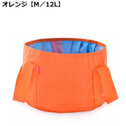 折りたたみバケツ 12L 布バケツ 屋外用パックシンク 洗面器 自立式 軽量 携帯 アウトドア キャンプ 釣り 洗濯 洗車 旅行 足湯 掃除 水汲み ハイキング 緊急用 洗いおけ 洗い桶 たらい 水の容器 車載バケツ ソフトバケツ ゴミ箱 足浴器 オックスフォード布 折り畳み式 軽い コンパクト 便利 防水 撥水 多機能 防災 持ち手 収納袋付き 円筒形 無地 迷彩 シンプル