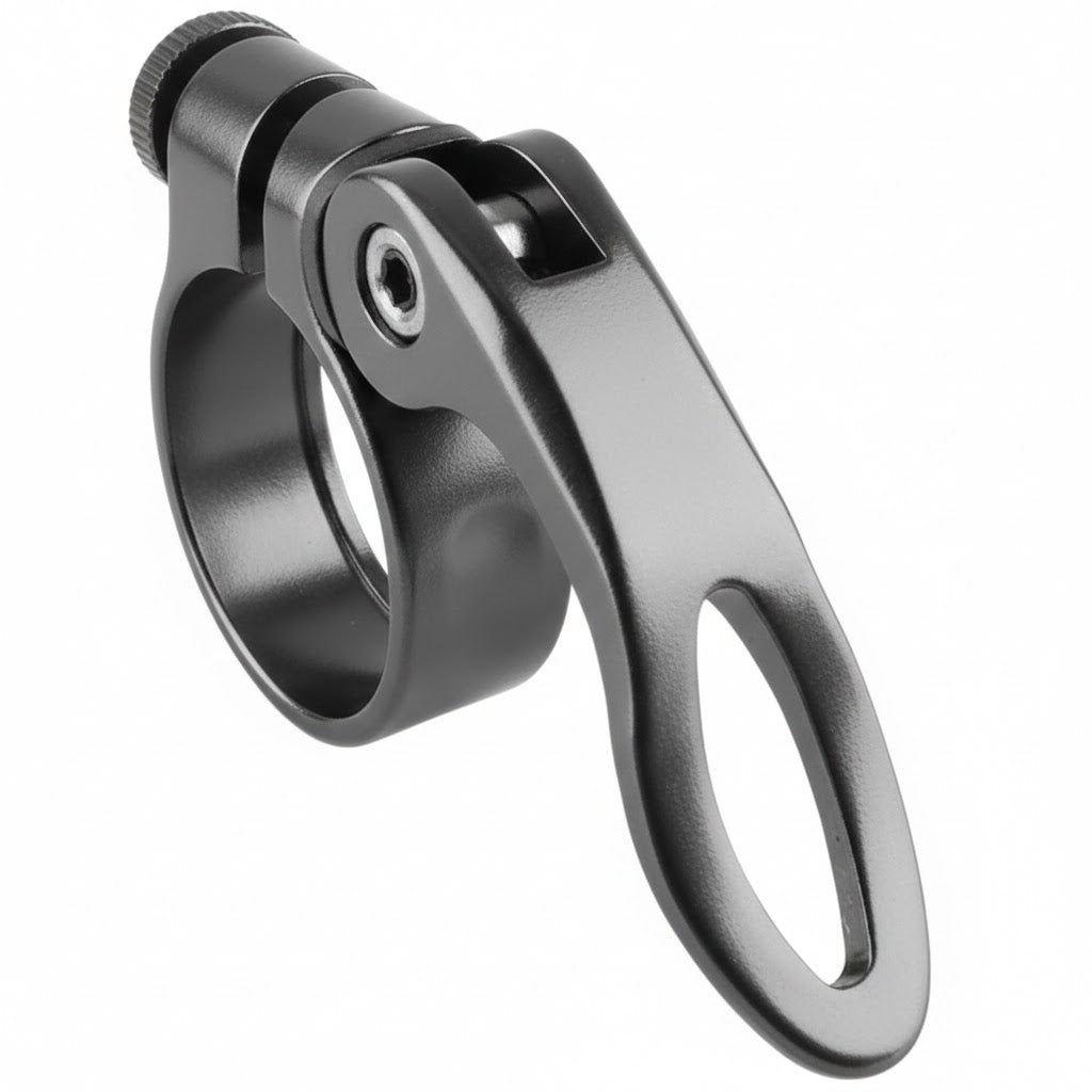 自転車用シートクランプ シートポストクランプ クイックリリースタイプ 31.8mm 34.9mm サドルクイックリリース シートポストクリップ 取付簡単 簡単調節 ロードバイク クロスバイク 自転車アクセサリー