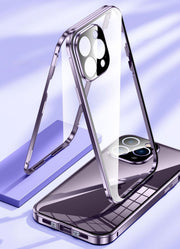 iPhoneケース アイフォンケース iPhoneカバー スマホケース スマホ用品 マグネット iPhone 360度 全面保護 傷防止 カラバリ豊富  黒 赤 緑