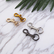 ナスカン 鉄砲ナスカン 留め具 接続金具 ハンドメイドパーツ 部品 レザークラフト材料 修理 交換 DIY 手作り キーホルダー アクセサリーパーツ